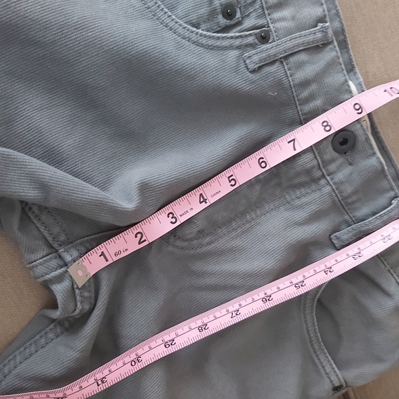 Levi's 513 gray corduroy slim straight mid rise jeans - Picture 13 of 14